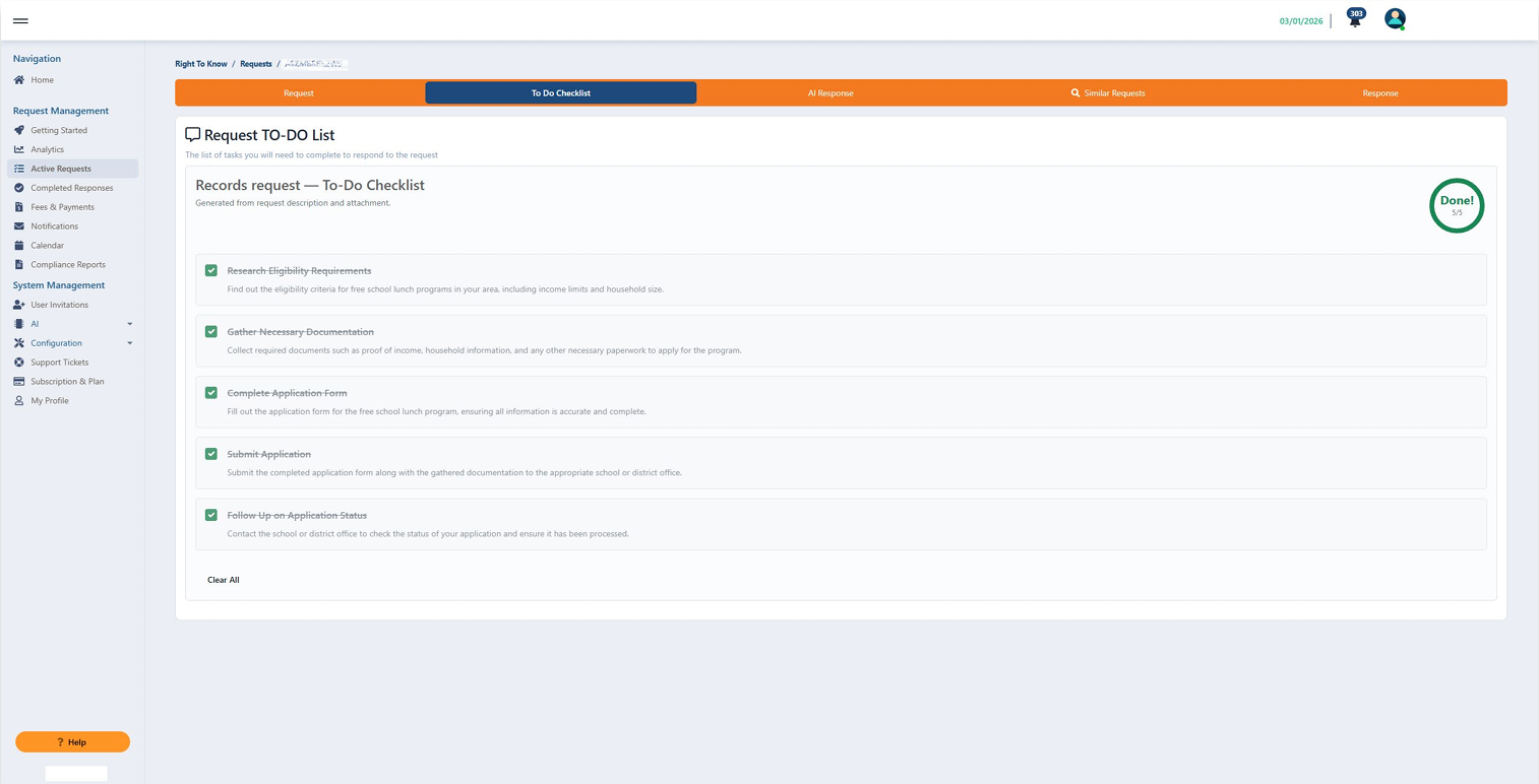 Automated Task Extraction screenshot